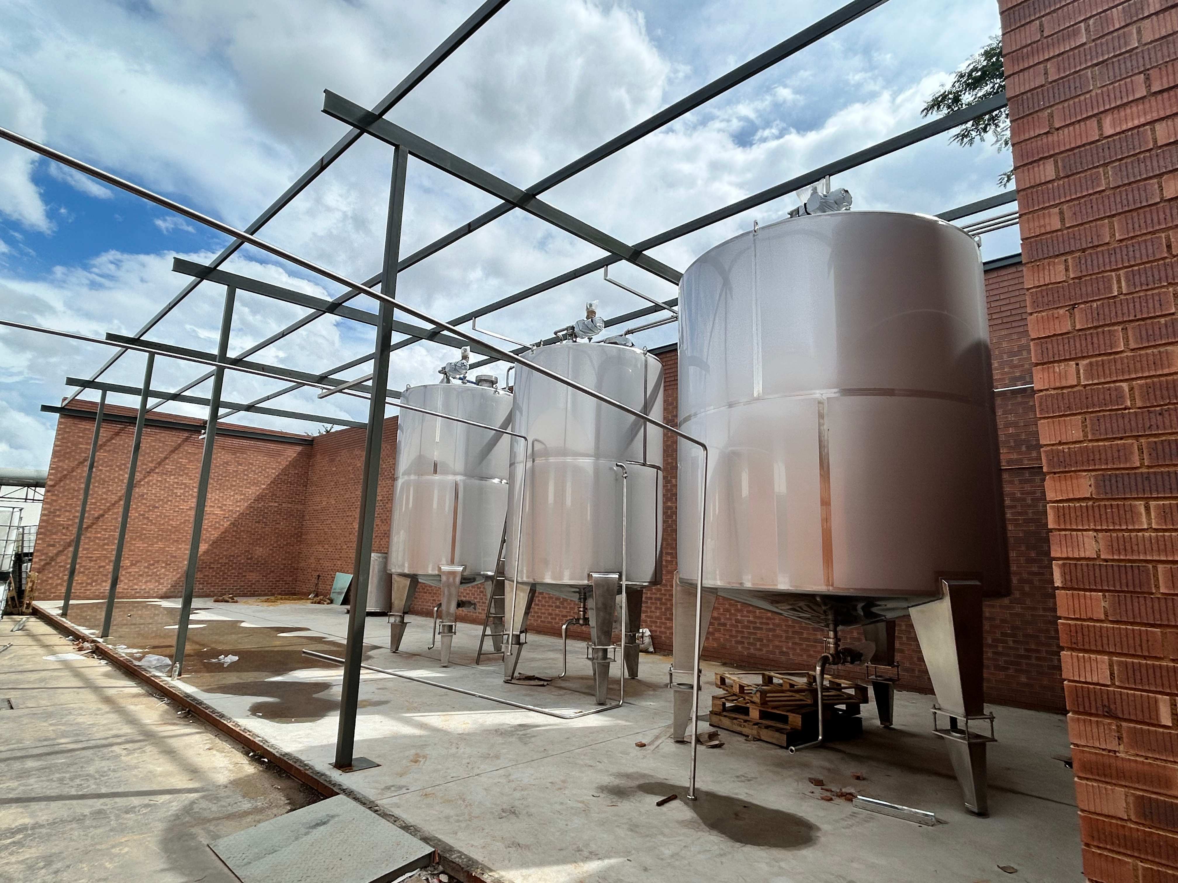 Commercial construction site - office and retail building projects